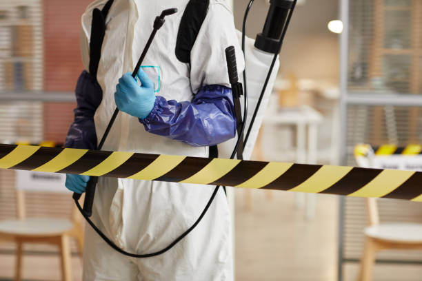 Professional Hoarding Cleanup technician working in Union City, CA